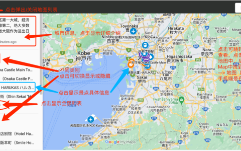 如何使用本站城市页面谷歌地图？